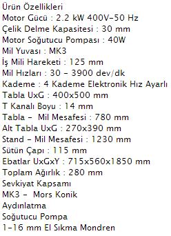 B30BS Vario Şanzımanlı Sütunlu Matkap