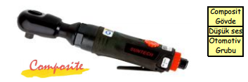 SUNTECH SM-34-3017 1/2'' Havalı Cırcır