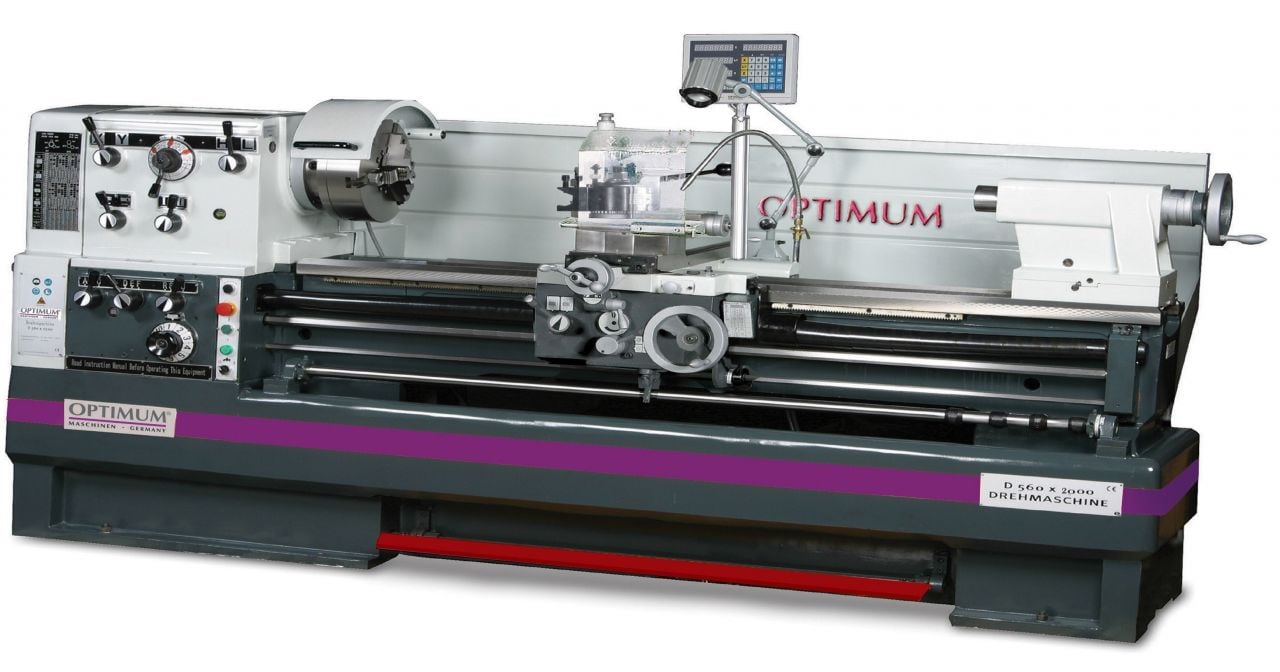 OPTIMUM 560x2000 DPA Torna Tezgahı