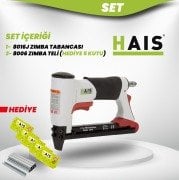 Hais 8016J Havalı Zımba Çakma Makinası ve Zımba Teli Seti