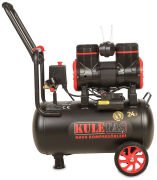 Kuletaş Premium 24 Litre Sessiz Yağsız Hava Kompresörü 2 Hp (İtalyan Tasarım)