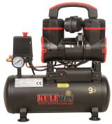Kuletaş Premium 9 Litre Sessiz Yağsız Hava Kompresörü 1,2 Hp (İtalyan Tasarım)