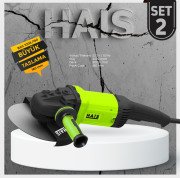 HAIS Kırıcı Delici Matkap ve Büyük Taşlama Seti (SET 2)