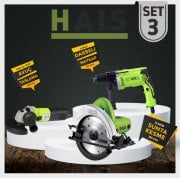 HAIS Sunta Kesme, Avuç Taşlama ve Darbeli Matkap Seti (SET 3)