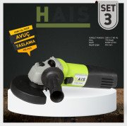 HAIS Sunta Kesme, Avuç Taşlama ve Darbeli Matkap Seti (SET 3)