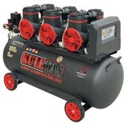 Kuletaş Premium 100 Litre Sessiz Yağsız Hava Kompresörü 6 Hp (İtalyan Tasarım)