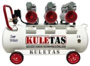 Kuletaş Süper Sessiz Yağsız Kompresör 100 Litre