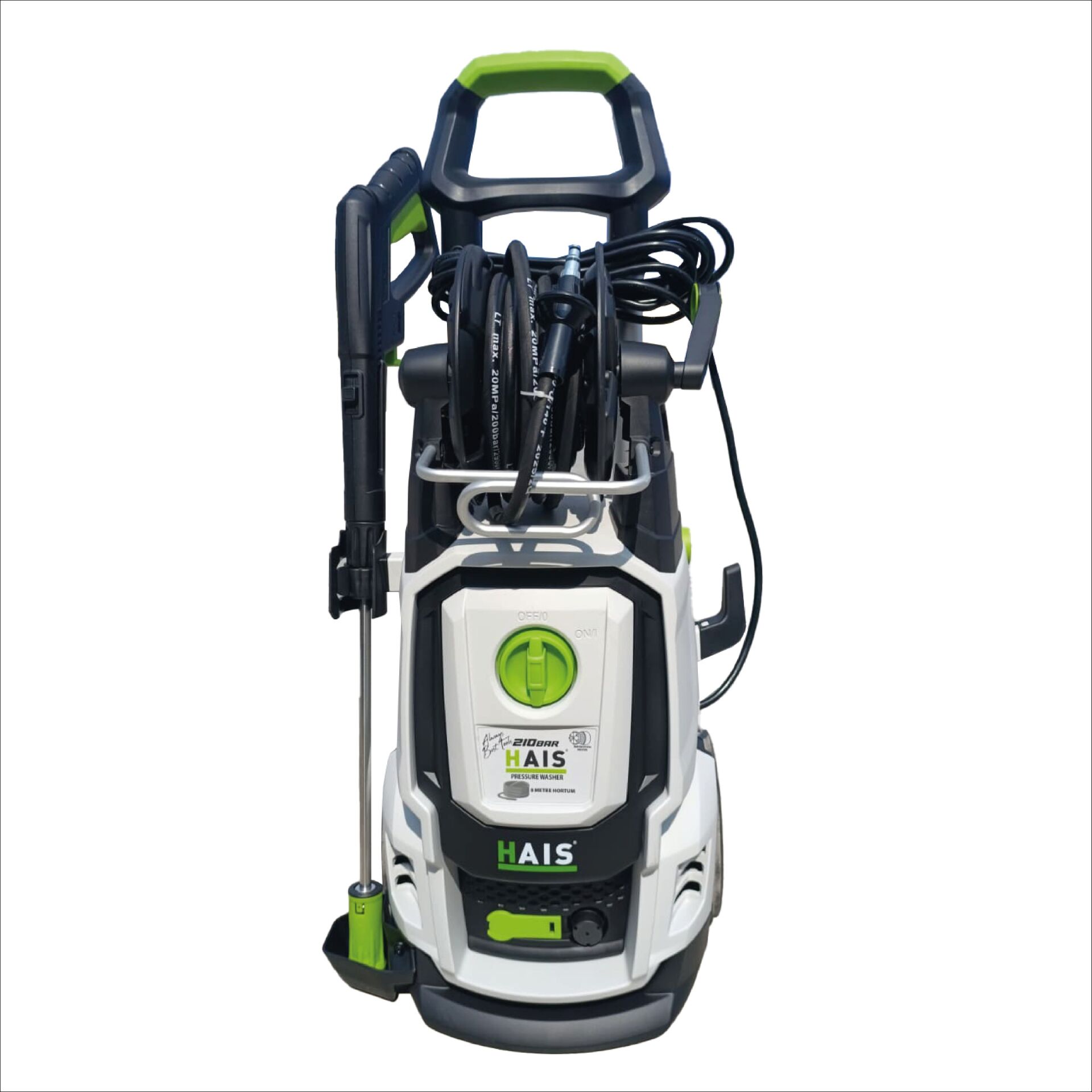 Hais 210 Bar İndüksiyon Motorlu Basınçlı Yıkama Makinesi