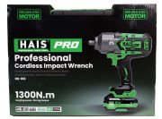 HAISPRO Profesyonel Darbeli Somun Sıkma 1300 Nm 21 V