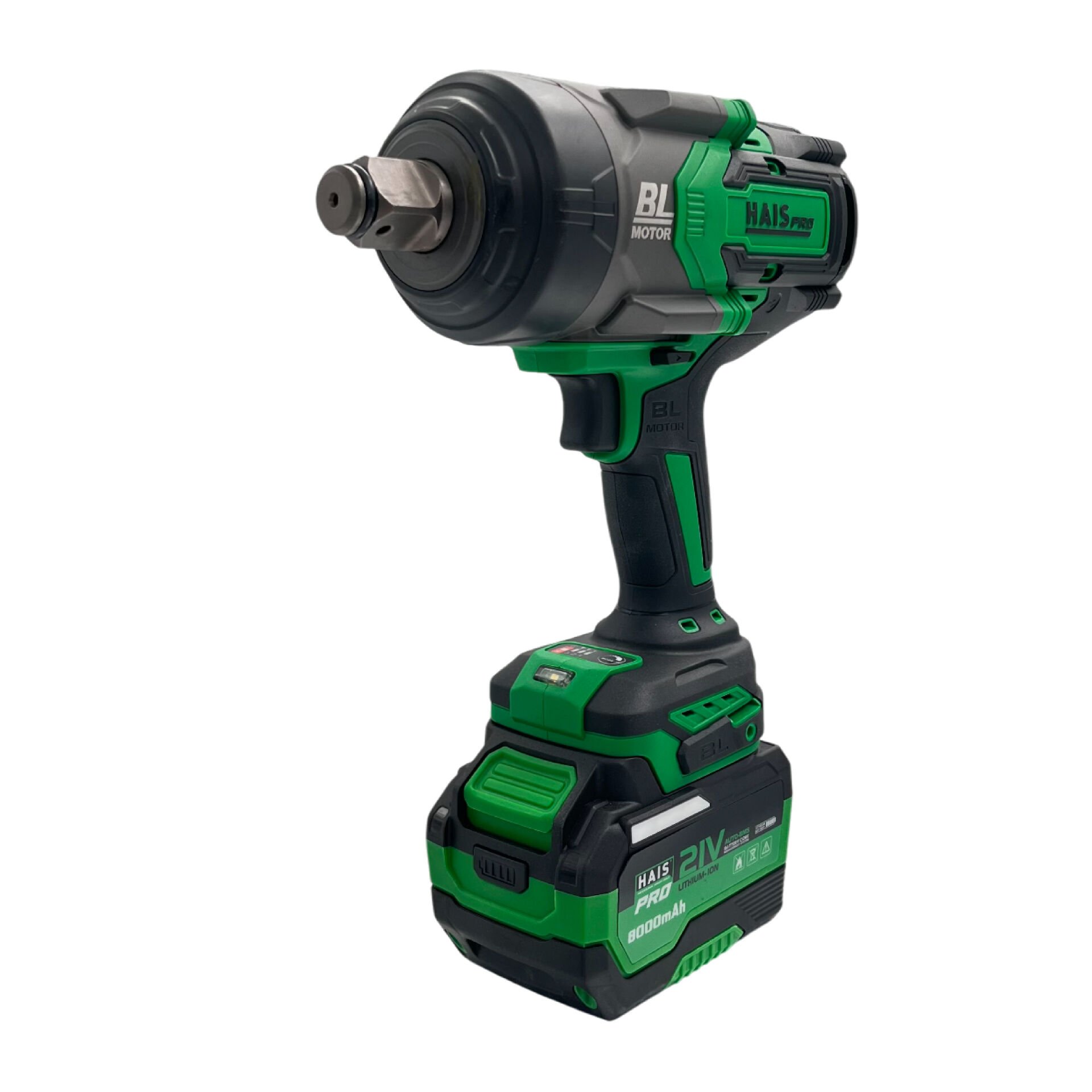 HAISPRO Profesyonel Darbeli Somun Sıkma 2000 Nm 21 V