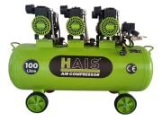 Hais 100 Litre Sessiz Yağsız Hava Kompresörü 4,5 HP