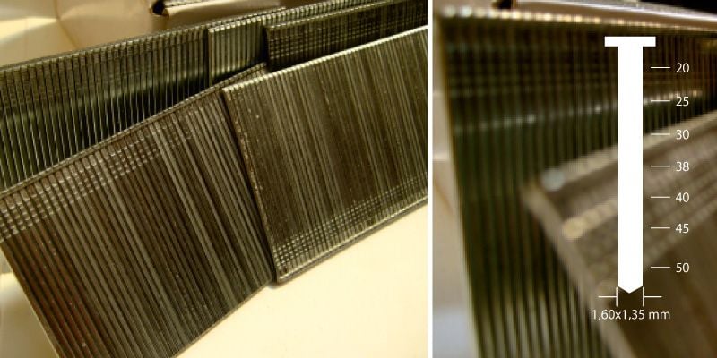 F40  18*40 Başlı Havalı Çivi Çakma 4 Cm Koli(12 Kutu)