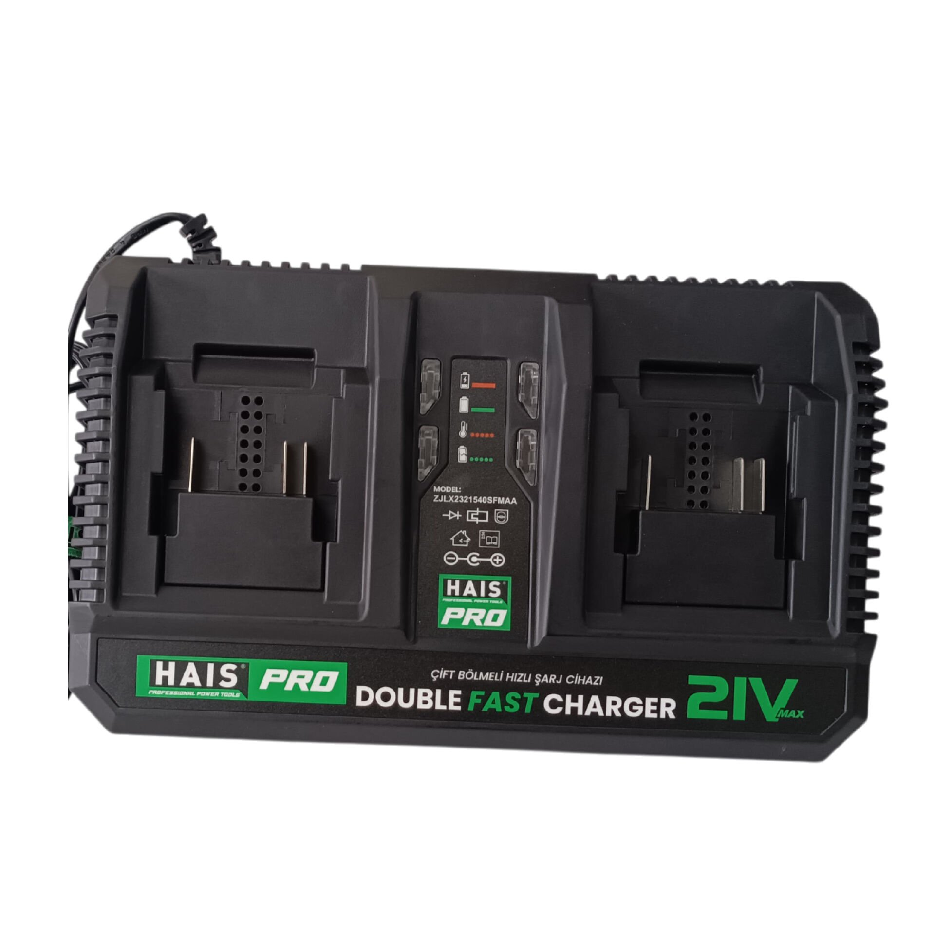 HAISPRO Profesyonel Matkap İçin Çiftli Şarj Aleti H20 21.5 V 4.0A
