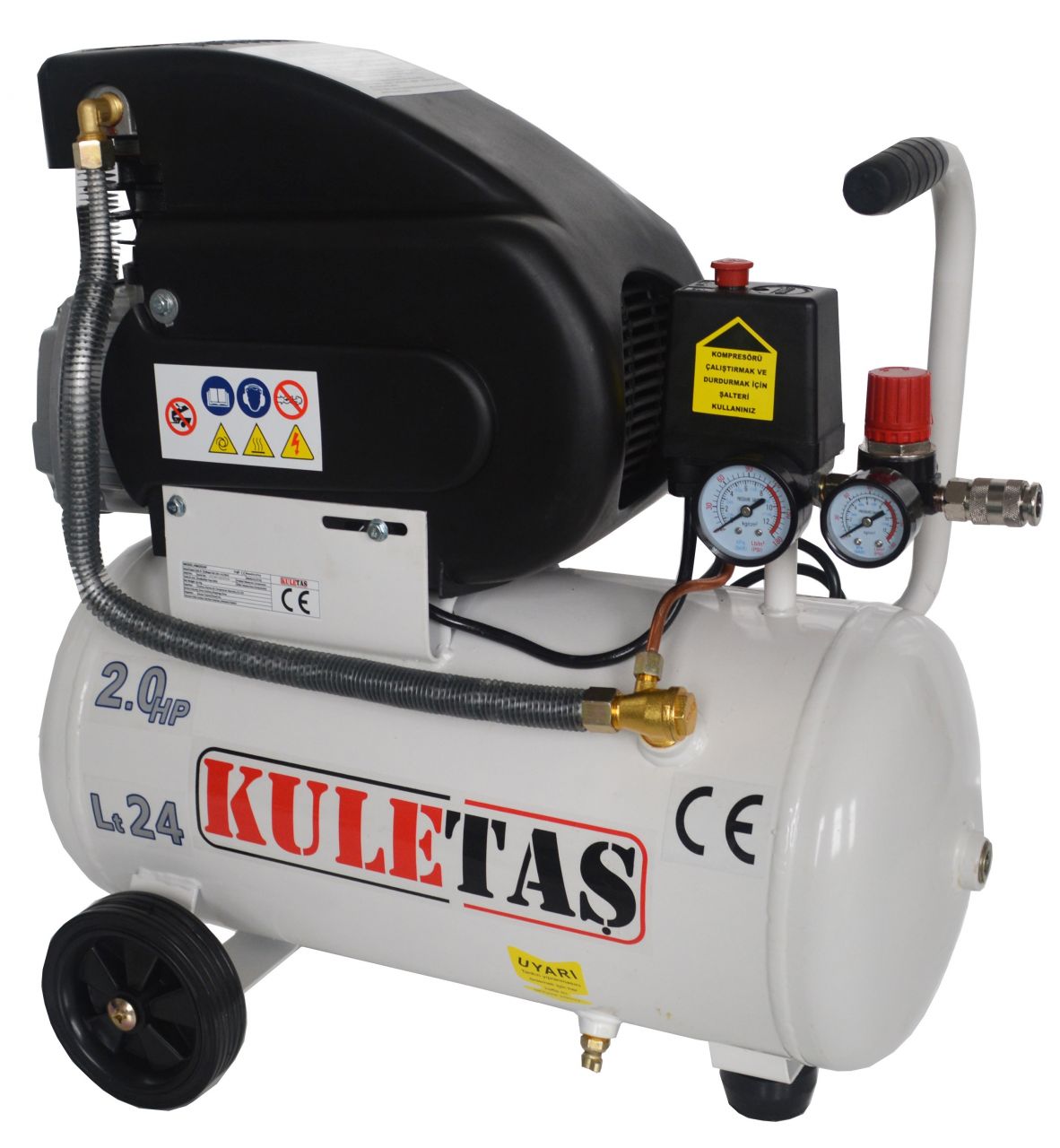 Kuletaş 24 Litre Kompresör 2 Hp Motor