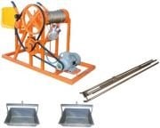 KAYNAK HÜNER Yerden Kumandalı İnşaat Vinci 4 HP 380 Volt