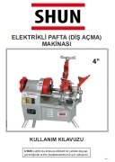 Shun 4''Tezgah Pafta Makinası