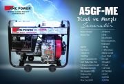 Amcpower 6,5 KVA Dizel Jeneratör 220 Volt