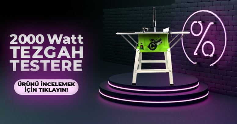 Hais ZB-255A Tezgah Testere 2000 Watt